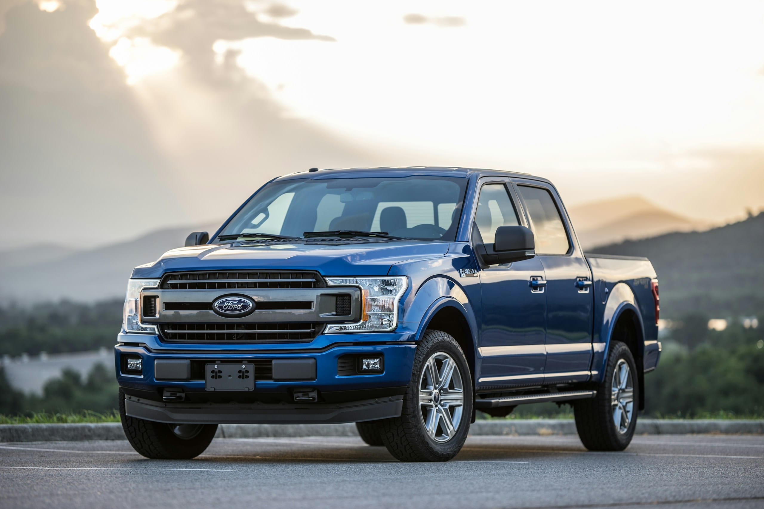 Blue Ford F-150: Ford Windshield Replacement, Blue Chip Auto Glass